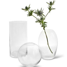 Lade das Bild in den Galerie-Viewer, Laine, Zylindrische Vase, klar, H 25