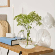 Lade das Bild in den Galerie-Viewer, Laine, Kugelförmige Vase, klar, H 13,5