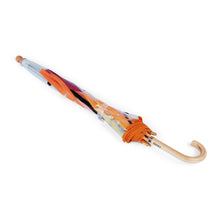 Lade das Bild in den Galerie-Viewer, Kids transparent dome umbrella - JUNGLE - oranges