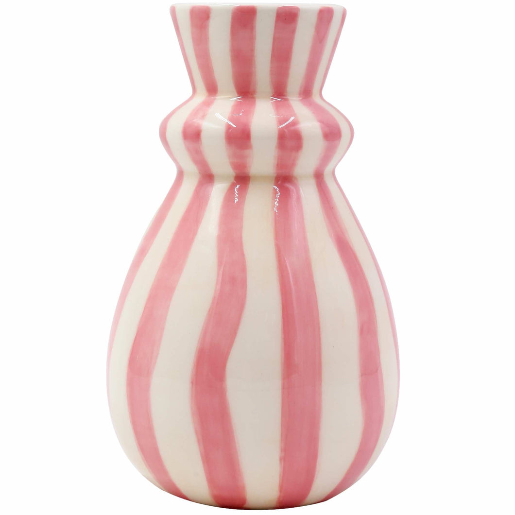 Que Rico Carolina Keramik Vase Handbemalt   