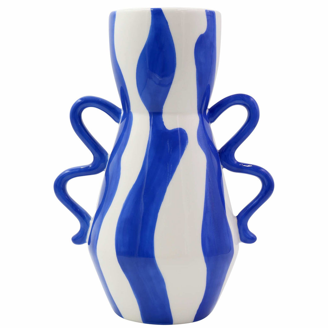 Que Rico Luís Keramik Vase Handbemalt   