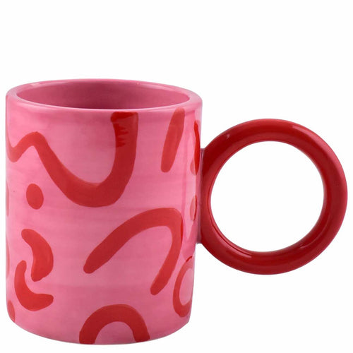 Que Rico Lima Keramik Tasse Handbemalt   