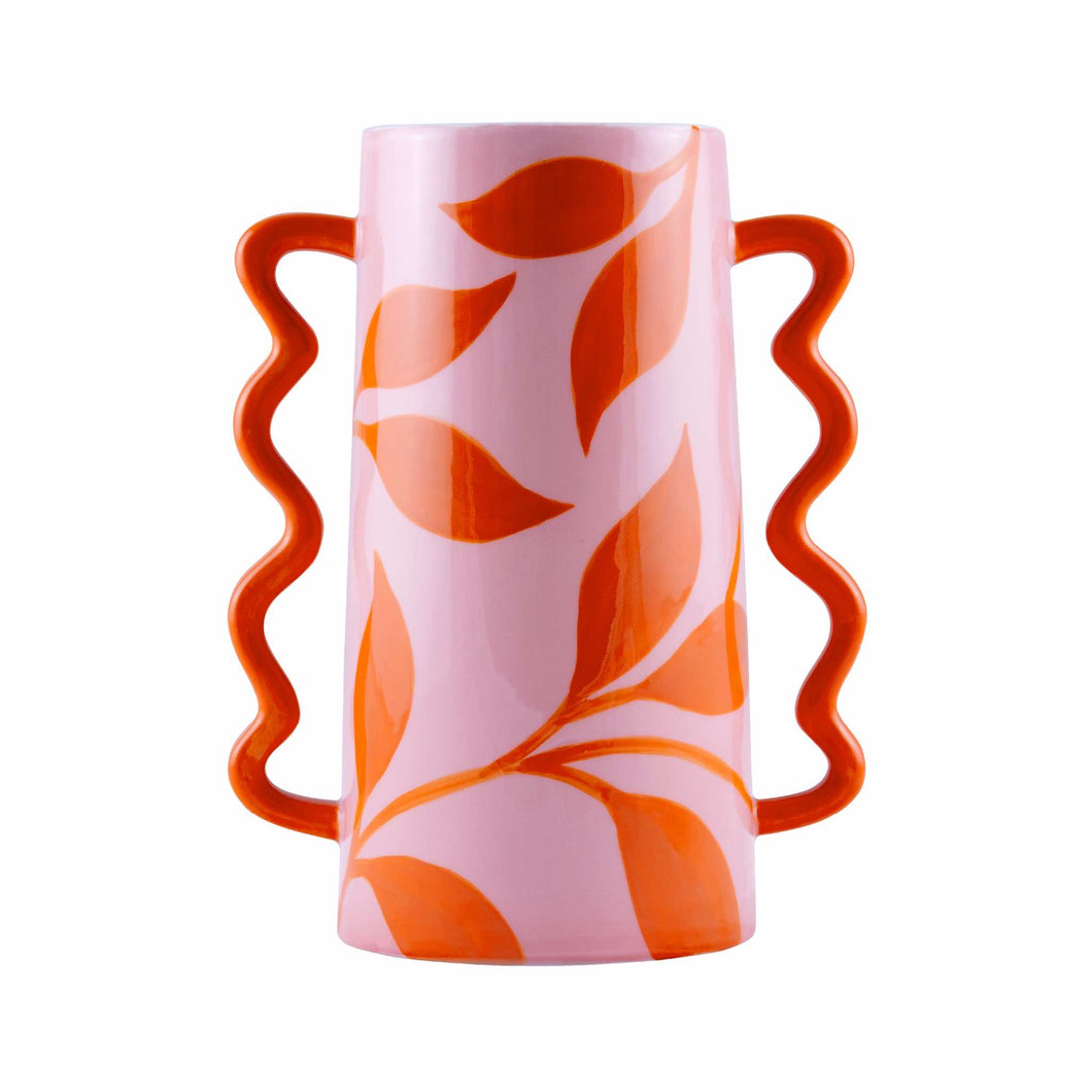 Que Rico Rodrigo Keramik Vase Handbemalt   