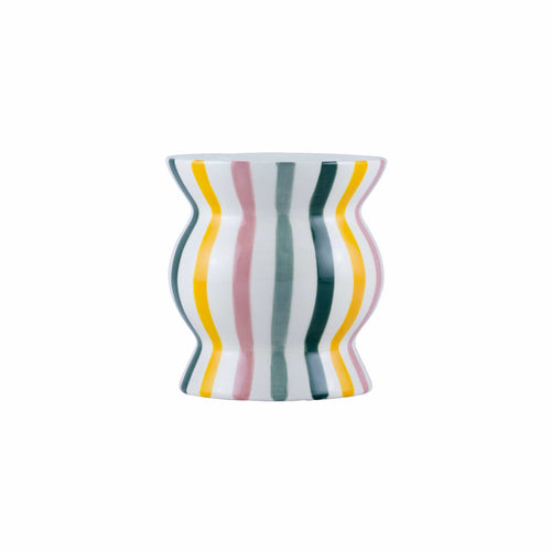 Que Rico Ignacio Keramik Blumentopf Handbemalt   