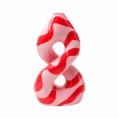 Que Rico Patricia Keramik Vase Handbemalt   