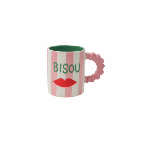 Que Rico Daniela Keramik Tasse Handbemalt   