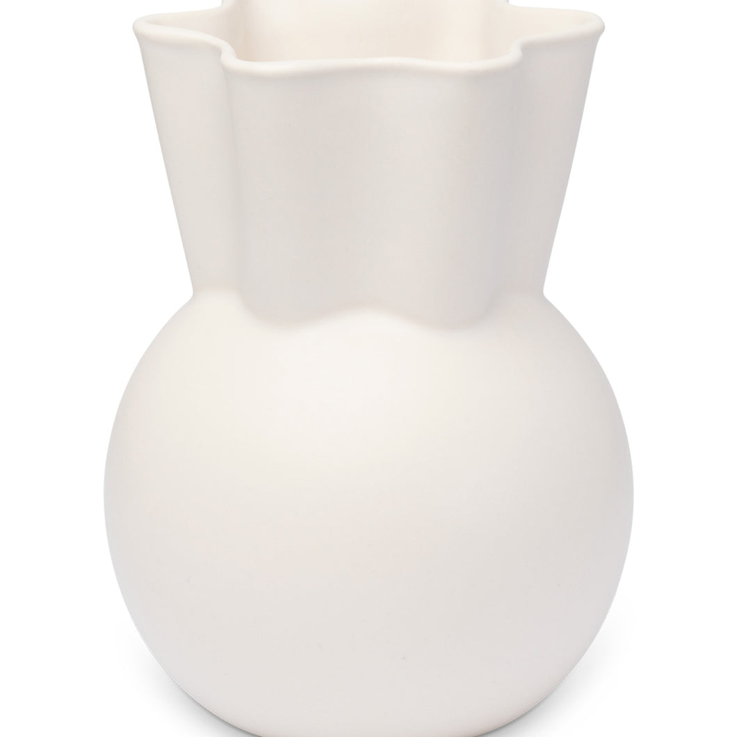 Vase, geschwungene Oberseite